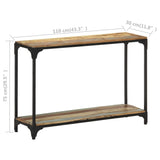 NNEVL Console Table 110x30x75 cm Solid Reclaimed Wood