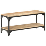 NNEVL Coffee Table 90x30x40 cm Solid Mango Wood