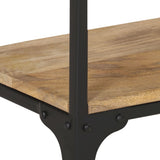 NNEVL Coffee Table 90x30x40 cm Solid Mango Wood
