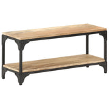NNEVL Coffee Table 90x30x40 cm Solid Mango Wood