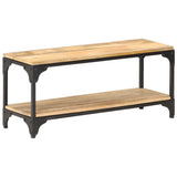 NNEVL Coffee Table 90x30x40 cm Solid Mango Wood