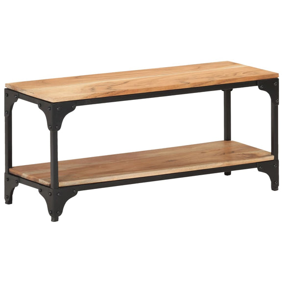 NNEVL Coffee Table 90x30x40 cm Solid Acacia Wood
