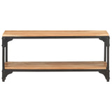 NNEVL Coffee Table 90x30x40 cm Solid Acacia Wood