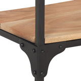 NNEVL Coffee Table 90x30x40 cm Solid Acacia Wood