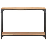 NNEVL Console Table 110x30x75 cm Solid Acacia Wood