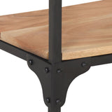 NNEVL Console Table 110x30x75 cm Solid Acacia Wood