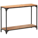 NNEVL Console Table 110x30x75 cm Solid Acacia Wood
