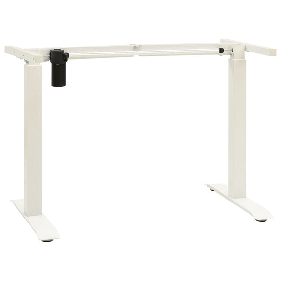 NNEVL Electric Motorised Standing Desk Frame Height Adjustable White
