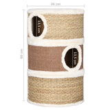 NNEVL Cat Scratching Barrel 60 cm Seagrass