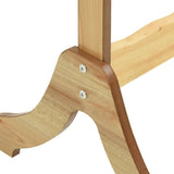 NNEVL Free Standing Mirror Light Wood 46x48x164 cm