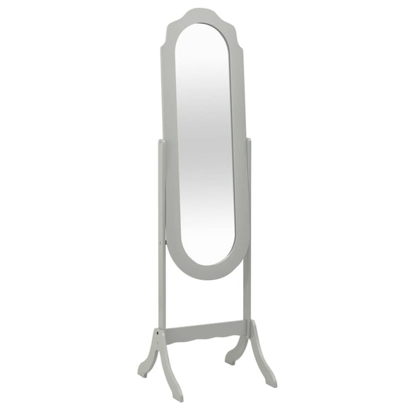NNEVL Free Standing Mirror Grey 46x48x164 cm