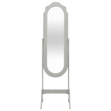 NNEVL Free Standing Mirror Grey 46x48x164 cm