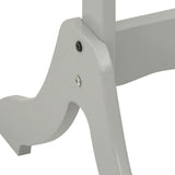NNEVL Free Standing Mirror Grey 46x48x164 cm