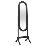 NNEVL Free Standing Mirror Black 46x48x164 cm