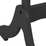 NNEVL Free Standing Mirror Black 46x48x164 cm