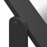 NNEVL Free Standing Mirror Black 46x48x164 cm