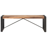 NNEVL Coffee Table 120x60x40 cm Solid Wood with Sheesham Finish