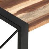 NNEVL Coffee Table 120x60x40 cm Solid Wood with Sheesham Finish