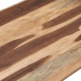 NNEVL Coffee Table 120x60x40 cm Solid Wood with Sheesham Finish