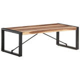 NNEVL Coffee Table 120x60x40 cm Solid Wood with Sheesham Finish