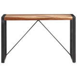 NNEVL Dining Table 120x60x75 cm Solid Wood with Sheesham Finish