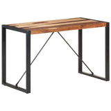 NNEVL Dining Table 120x60x75 cm Solid Wood with Sheesham Finish