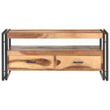 NNEVL Coffee Table 100x55x45cm Solid Acacia Wood with Sheesham Finish