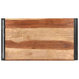 NNEVL Coffee Table 100x55x45cm Solid Acacia Wood with Sheesham Finish