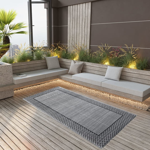 NNEVL Outdoor Carpet Grey 160x230 cm PP