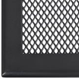 NNEVL Folding Mesh Table 80x80x72 cm Steel Anthracite