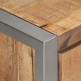 NNEVL TV Cabinet 120x30x40 cm Rough Mango Wood
