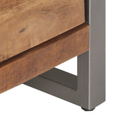 NNEVL TV Cabinet 120x30x40 cm Rough Mango Wood