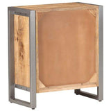 NNEVL Sideboard 60x35x72 cm Rough Mango Wood