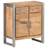 NNEVL Sideboard 60x35x72 cm Rough Mango Wood