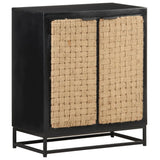 NNEVL Sideboard 60x35x70 cm Solid Mango Wood