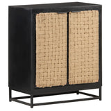 NNEVL Sideboard 60x35x70 cm Solid Mango Wood