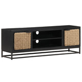 NNEVL TV Cabinet 120x30x40 cm Solid Mango Wood