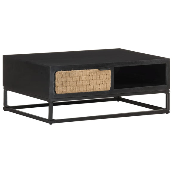 NNEVL Coffee Table 90x60x35 cm Solid Mango Wood