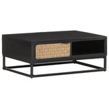 NNEVL Coffee Table 90x60x35 cm Solid Mango Wood