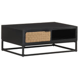 NNEVL Coffee Table 90x60x35 cm Solid Mango Wood