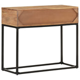 NNEVL Console Table 90x35x76 cm Solid Acacia Wood