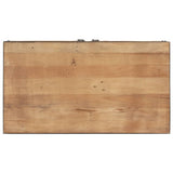 NNEVL Coffee Table 90x50x39 cm Solid Reclaimed Wood