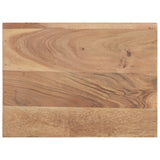 NNEVL Bedside Cabinet 40x30x50 cm Solid Acacia Wood with Live Edges