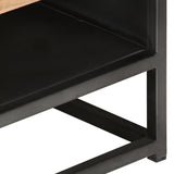 NNEVL Coffee Table 90x50x35 cm Solid Acacia Wood