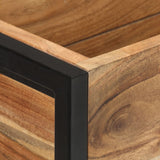 NNEVL Planter 90x20x68 cm Solid Acacia Wood