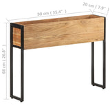 NNEVL Planter 90x20x68 cm Solid Acacia Wood