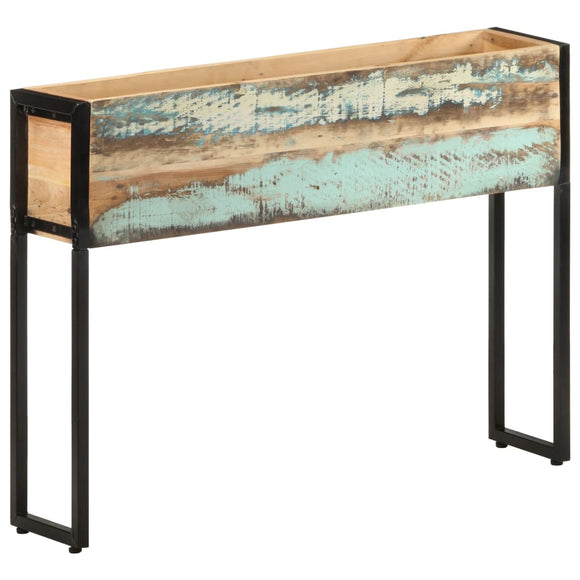 NNEVL Planter 90x20x68 cm Solid Reclaimed Wood