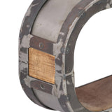 NNEVL 3 Piece Wall Shelf Set Solid Mango Wood