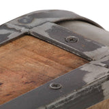 NNEVL 3 Piece Wall Shelf Set Solid Mango Wood