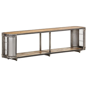 NNEVL TV Cabinet 150x30x40 cm Solid Mango Wood